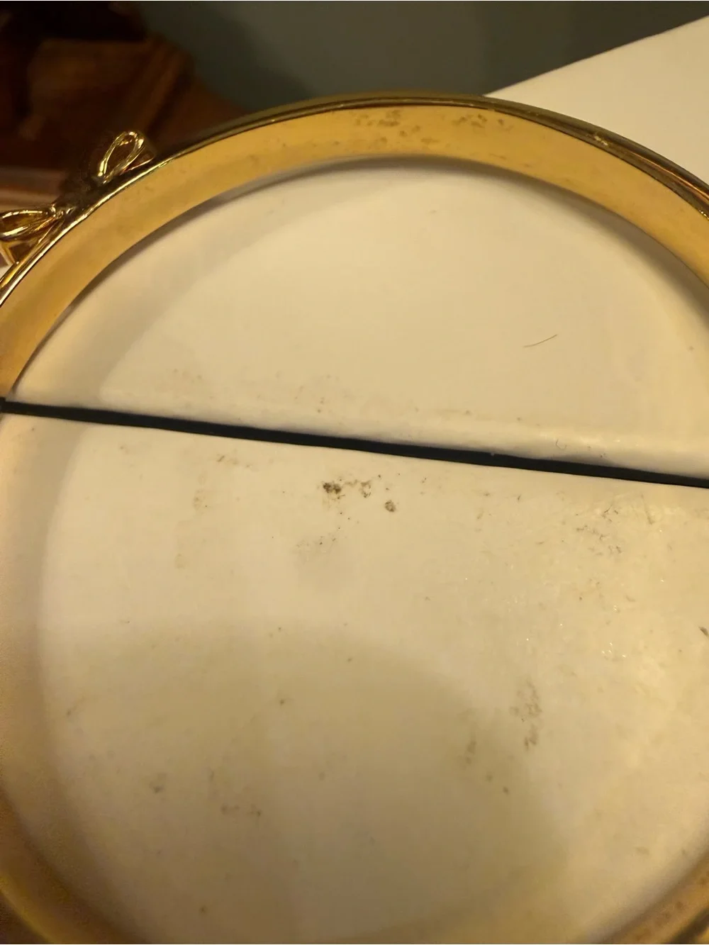 kate spade Take a Bow Gold Bow Slim Bangle Bracelet